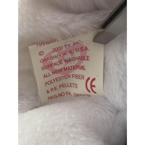 2000 Ty Halo II the Bear 6th Gen Hang Tag 4269 Beanie Baby 8.5" Angel Plush Toy - Picture 4 of 7